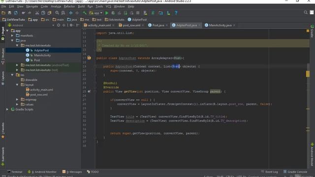 شرح استخدام ListView في Android Studio смотреть онлайн