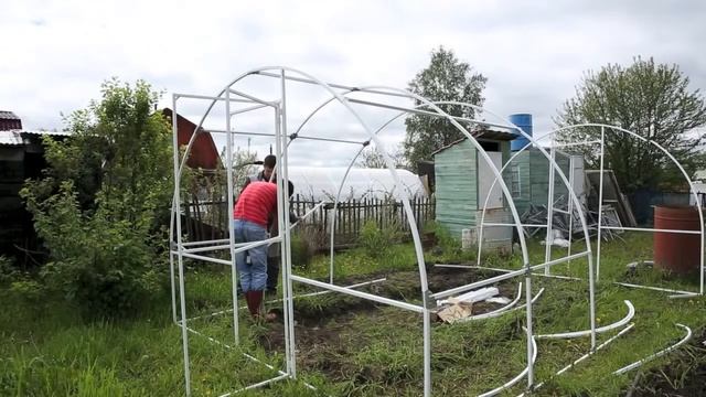 Интструкция по монтажу теплицы Кормилица из сотового поликарбоната смотреть онлайн