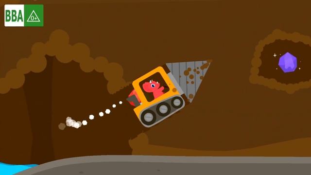 Dinosaur Digger 2 - Kids Truck смотреть онлайн