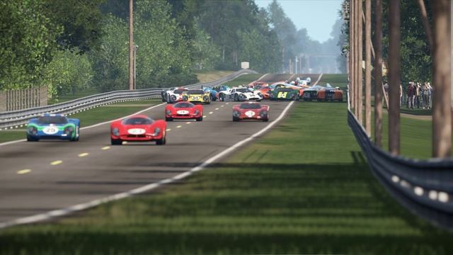 30-car pileup at Le Mans | Project CARS 2 смотреть онлайн