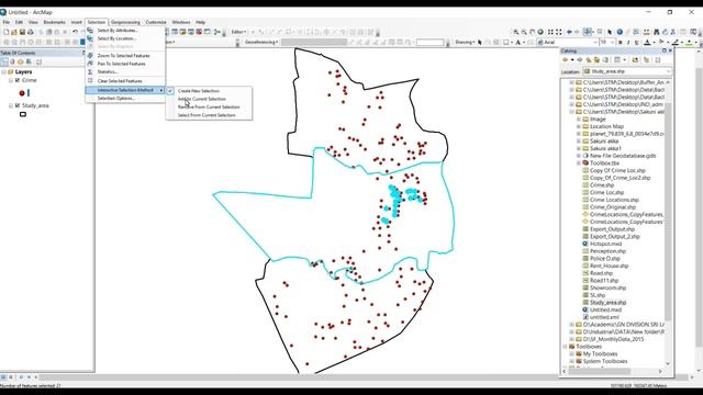 Interactive Selection Methods in Arc GIS | Easy data Selections | 2019 | Tutorial 27 | #TechwithFu смотреть онлайн