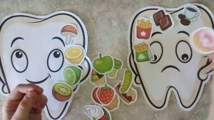 Игра «Полезная и вредная еда»