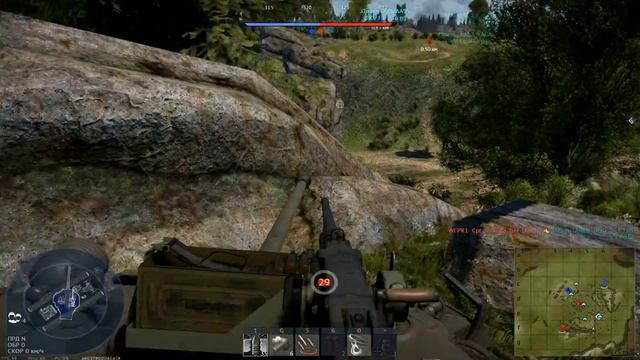 ШЕРМАН ПРОТИВ САМОЛЕТА, ЖЕСТОКИЙ БОЙ!!!! #warthunder #tanksvsplane #tank #M4 смотреть онлайн