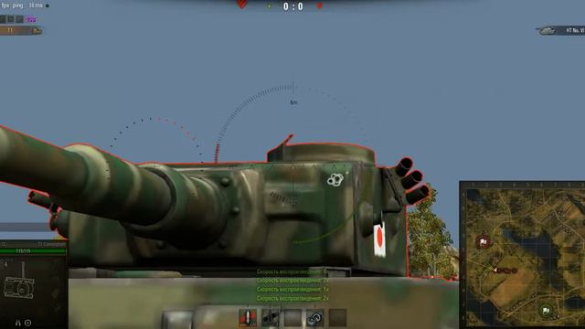 Баг в колижн модели танка Heavy Tank No. VI смотреть онлайн