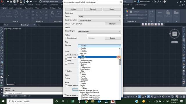 Covert KML file into AutoCAD DWG file смотреть онлайн