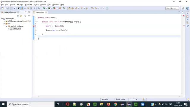 Core Java - Part 31 - Assigning different Literals to short data type variable смотреть онлайн