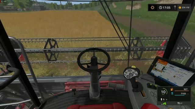 Farming Simulator 17 ➣ Прохождение • Sosnovka. Часть 648. Продал старый Комбайн и купил новый смотреть онлайн