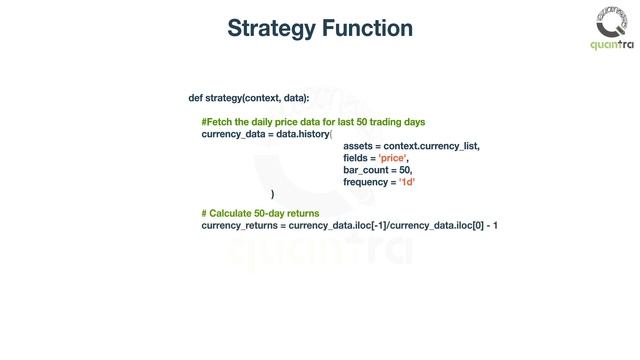 Forex Trading with Python and Quantra | Free course in Forex Trading | Momentum Trading Strategy смотреть онлайн