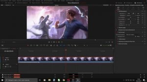 Кратко про маcштабирование в Davinci Resolve