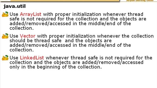 Best Practices for JAVA.UTIL смотреть онлайн