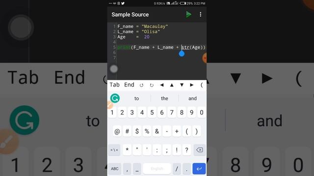 concatenation in python смотреть онлайн