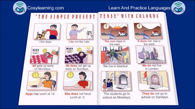Learn English online - The Simple Present Tense - Story 1 by Kenan Dursun смотреть онлайн