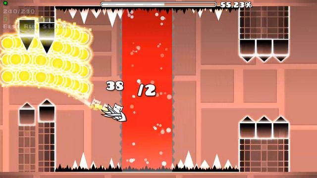 "Hyphen 2'' 100% by GD Colon (128/128 orbs PERFECT run) - Geometry Dash смотреть онлайн