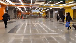 Нижегородская.БКЛ. Обзор станции Нижегородская Большой Кольцевой линии.