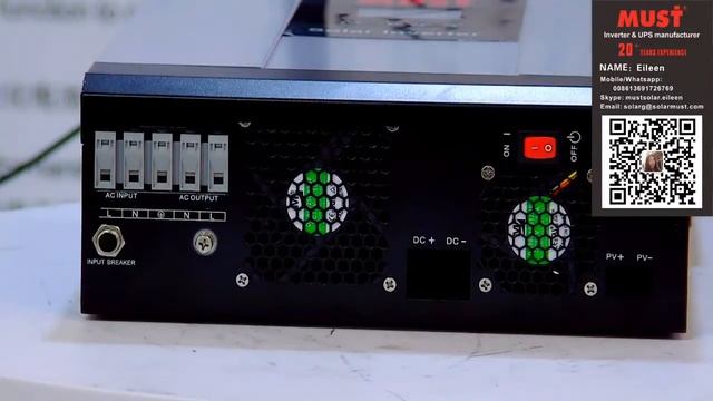 #MUST PV18 Series Solar Inverter Explainer Video (by: Tina & Eileen).