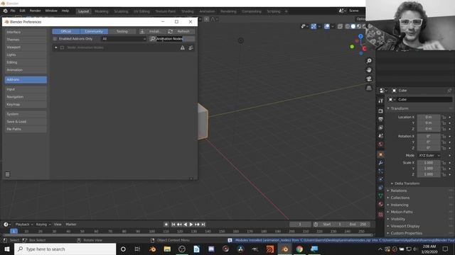 Blender Animation Nodes 0 - Installation смотреть онлайн