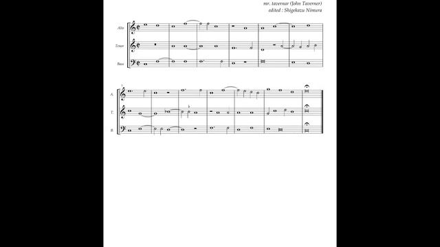 RM24 d2, No.127, John Taverner, "Enudem igitur Jesu" iii voc. смотреть онлайн