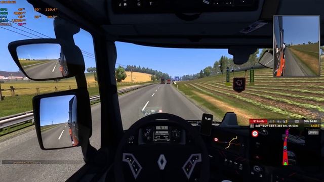 Rutas Europeas Destino Calaís ETS 2 TruckersMp | Renault T смотреть онлайн