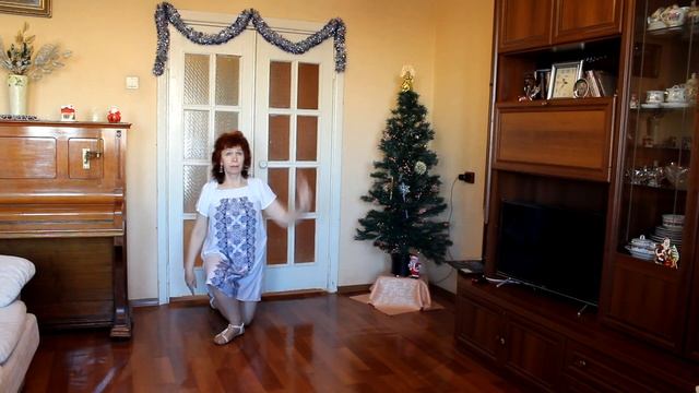 "Танец снежинок" танцевальная композиция от автора смотреть онлайн