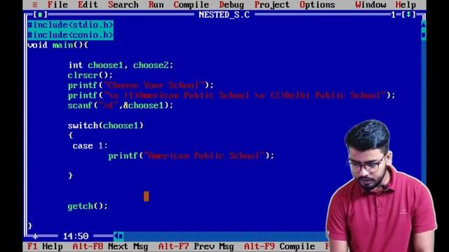 Nested Switch in C Language | C Language Free Course | By Rahul Chaudhary смотреть онлайн
