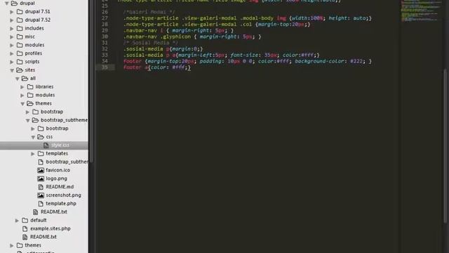 Website Cantik Dengan Drupal & Bootstrap - 27 - Membuat Block Footer смотреть онлайн