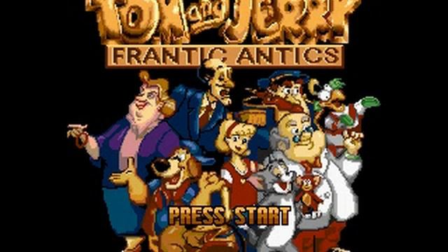 Tom and Jerry: Frantic Antics! Intro Sega Genesis смотреть онлайн