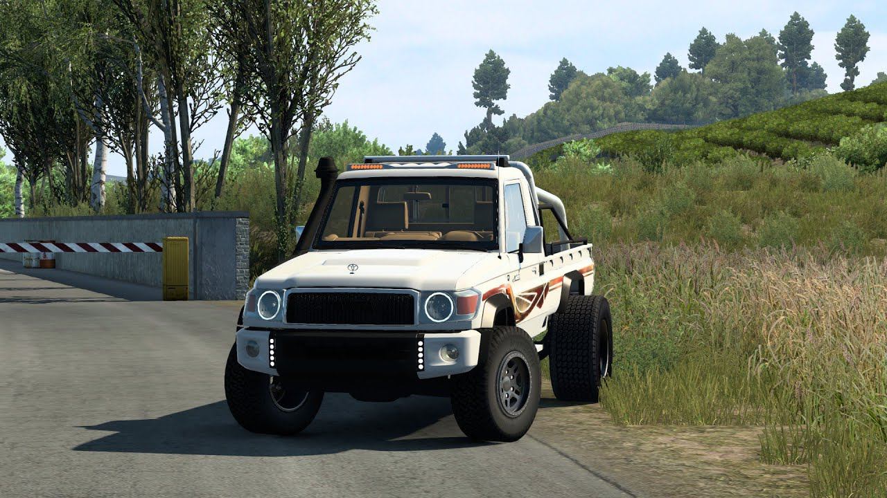 [ETS 2] Toyota Lan Cruiser J79 Xsaria_Spring Passajerros Delivery