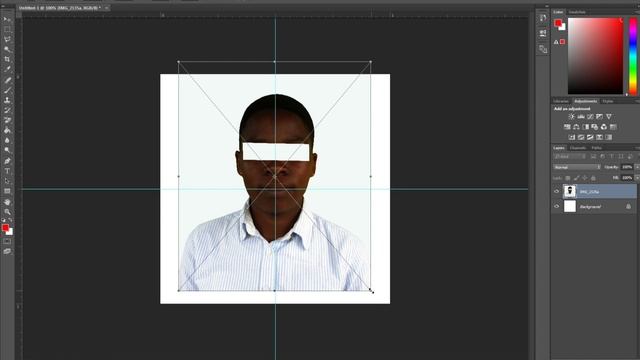 HOW TO CREATE AN ELECTRONIC DIVERSITY VISA PHOTO SIZE IN PHOTOSHOP || SIMPLEST WAY! смотреть онлайн