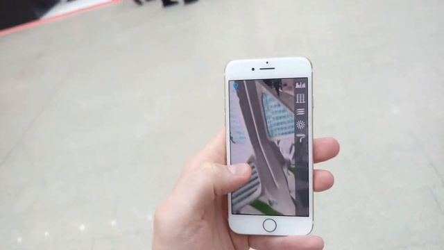 Демонстрация работы AR приложения (дополненной реальности) смотреть онлайн