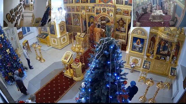 Ночная Божественная литургия 1января 2022 года. смотреть онлайн