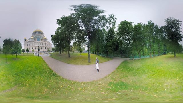 Kronstadt, Russia VR 360 travel video Кронштадт, Россия. смотреть онлайн