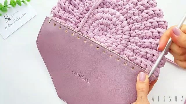 ВСЕ ОТ НЕЁ БЕЗ УМА? | СУМКА «РАКУШКА»? | ВЯЗАНИЕ КРЮЧКОМ смотреть онлайн