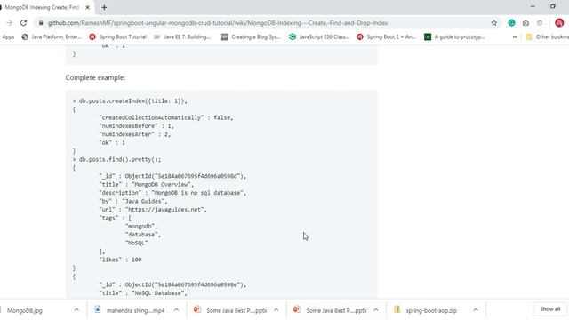 MongoDB Tutorial 13 - MongoDB Indexing смотреть онлайн