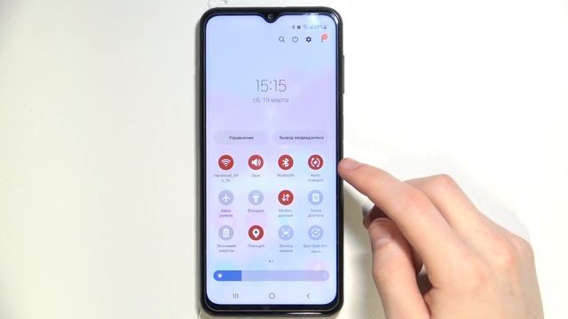 Как отключить автоповорот экрана на Galaxy M23 смотреть онлайн