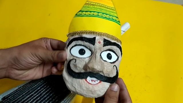 Making ravan of sparkle and burning it ! ravan dahan ! 2021 ! how to make ravan смотреть онлайн