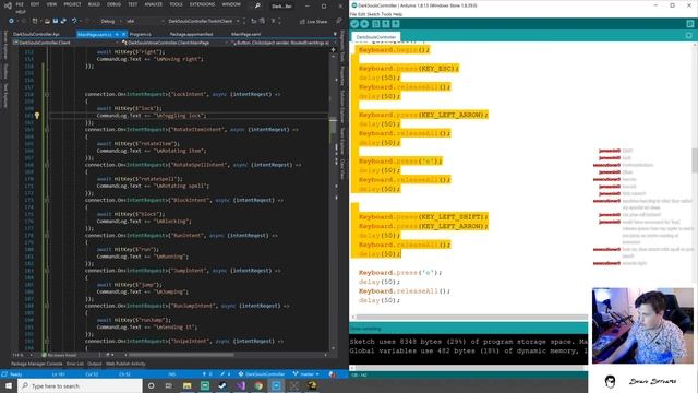 Building a Voice Controller for Dark Souls using .NET, Arduino, Kotlin, and more! смотреть онлайн
