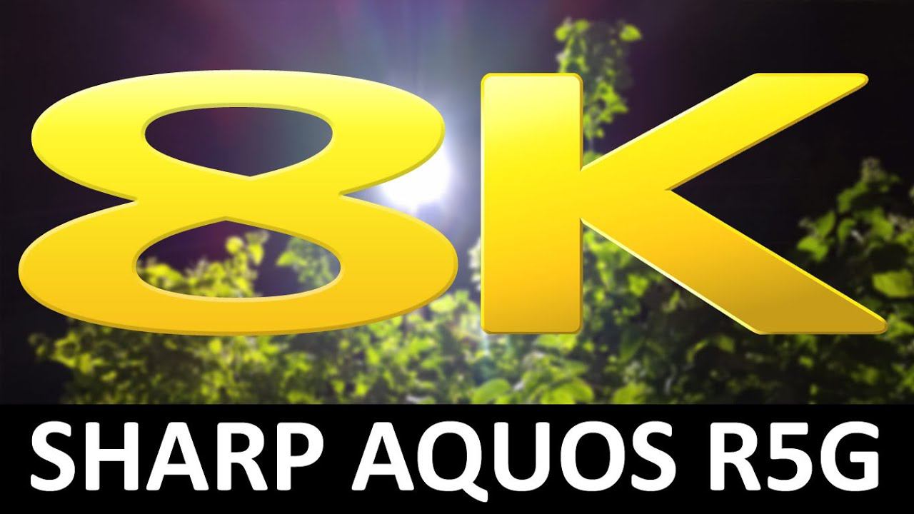 Пример 8K видео SHARP AQUOS R5G #2 смотреть онлайн