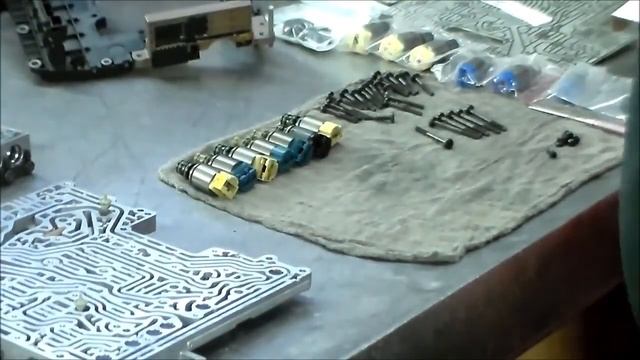 АКПП 6HP26 Гидроблок смотреть онлайн