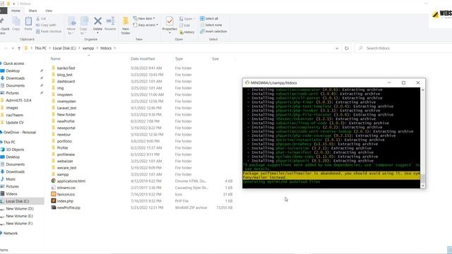 Laravel 9 Installation Part-1 смотреть онлайн
