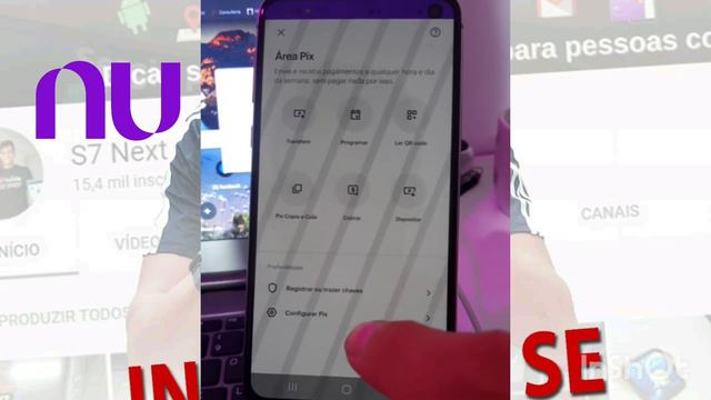 COMO VER MINHA CHAVE PIX NUBANK смотреть онлайн