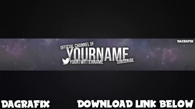 Simple Channel Art Template 57 - Free Photoshop Download смотреть онлайн