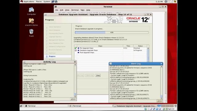 Upgrade Oracle Database 11.2.0.3 to 12.1.0.1.0 using DBUA смотреть онлайн