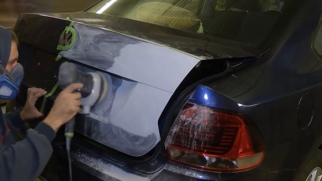 Поло седан локальный окрас после неудачного метода PDR смотреть онлайн