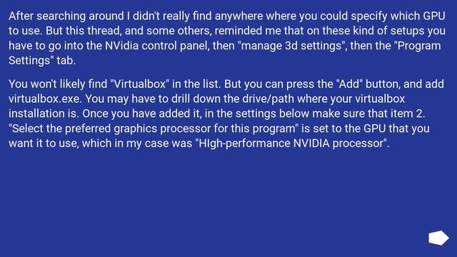 Use NVidia GPU from VirtualBox? смотреть онлайн