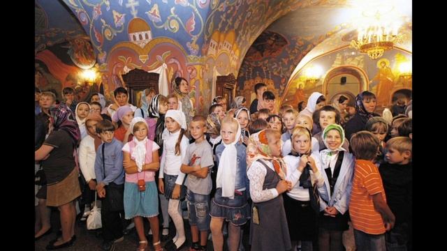 Молитва о детях перед иконой Богородицы "Целительница". смотреть онлайн