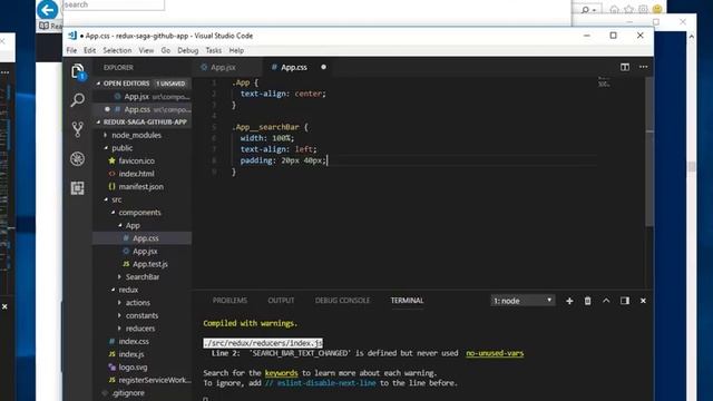 Redux Saga Tutorial - 3. Adding styling to our app смотреть онлайн