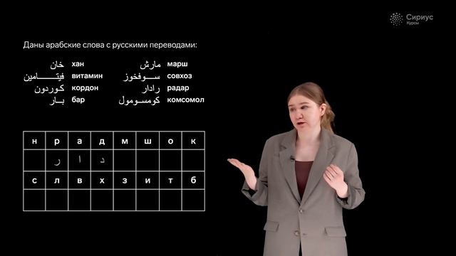 Задача недели. Лингвистика. №18. Арабский язык смотреть онлайн