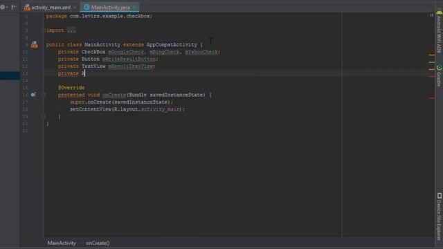 Android Studio Tutorial - Checkbox смотреть онлайн