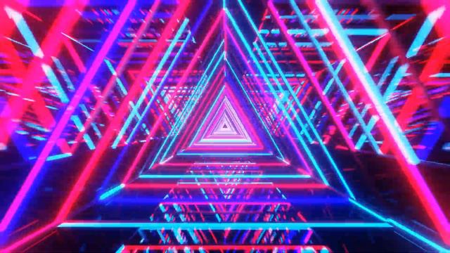 Prism Neon Loop Animation (Blender) смотреть онлайн