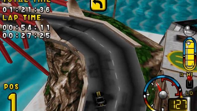 [Old Games] IGNITION Gameplay Snake Island with Vegas car смотреть онлайн